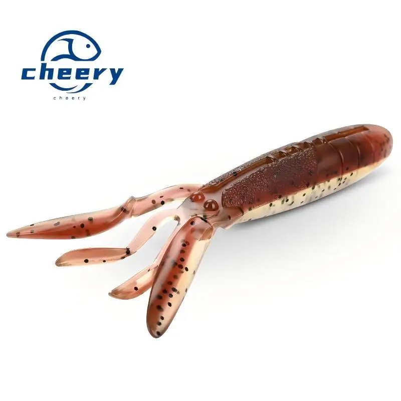 CHEERY Shrimp Soft Lure Fishing Bait 94 mm, for Pond Artificial