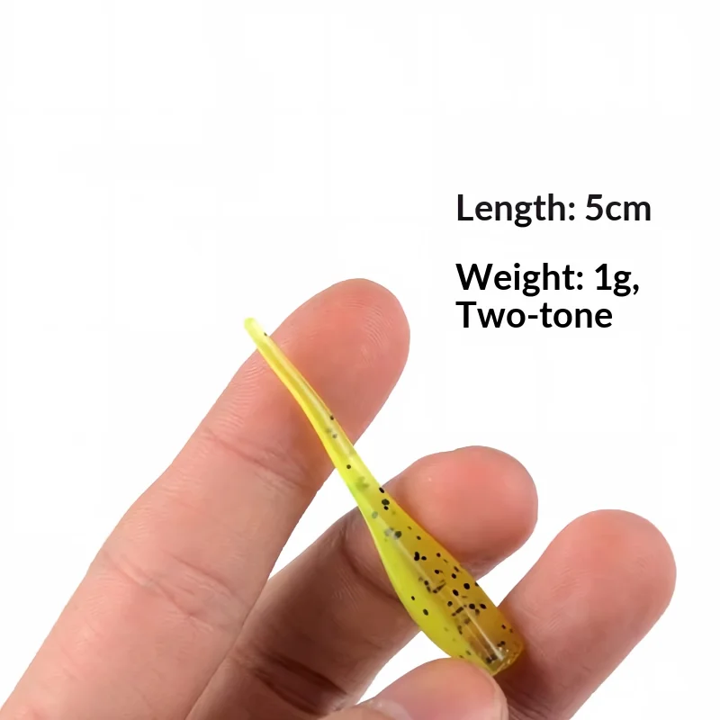 CHEERY Soft Lure Worm 5 cm, for Artificial Fishing Bait ABS Pencil Lure - view 17