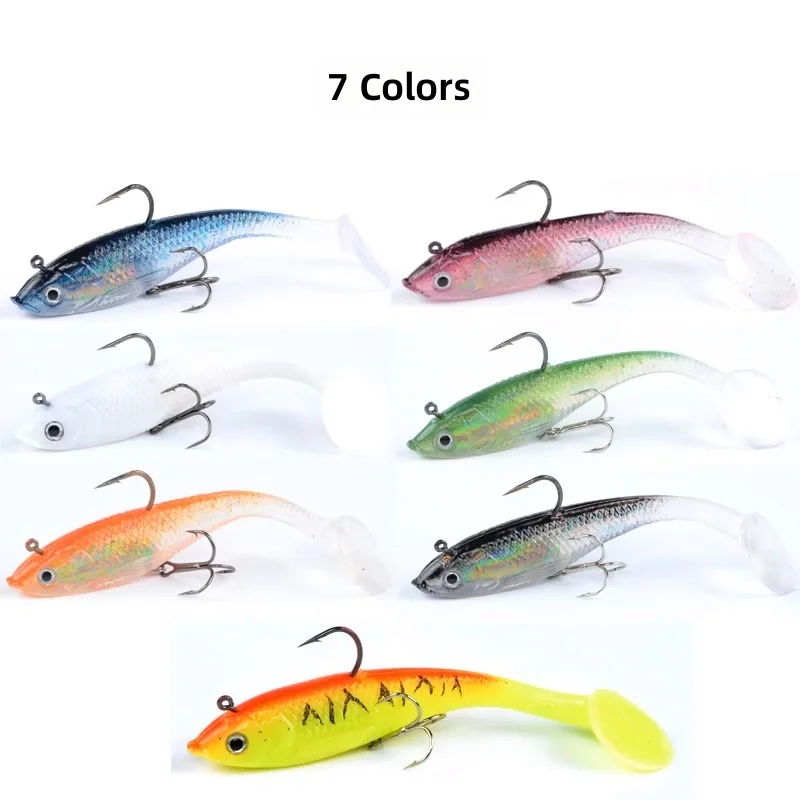 CHEERY T Tail Soft Swimbait Fishing Bait, for Bass 、 、 Artificial ABS Pencil Lure - view 9