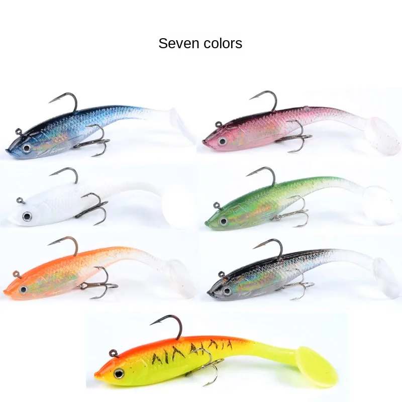 CHEERY T Tail Soft Swimbait Fishing Bait, for Bass 、 、 Artificial ABS Pencil Lure - view 11