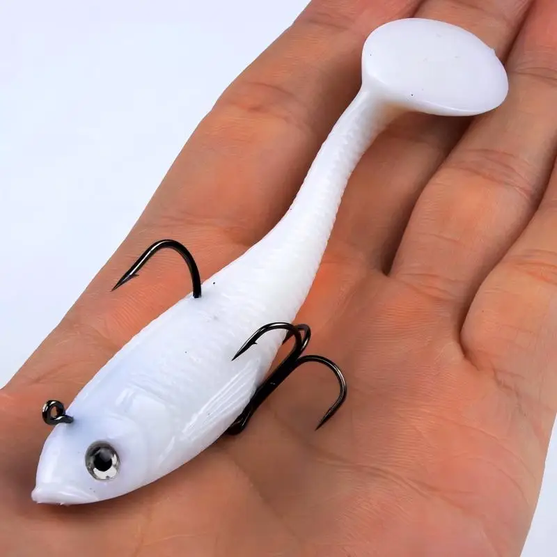 CHEERY T Tail Soft Swimbait Fishing Bait, for Bass 、 、 Artificial ABS Pencil Lure - view 16