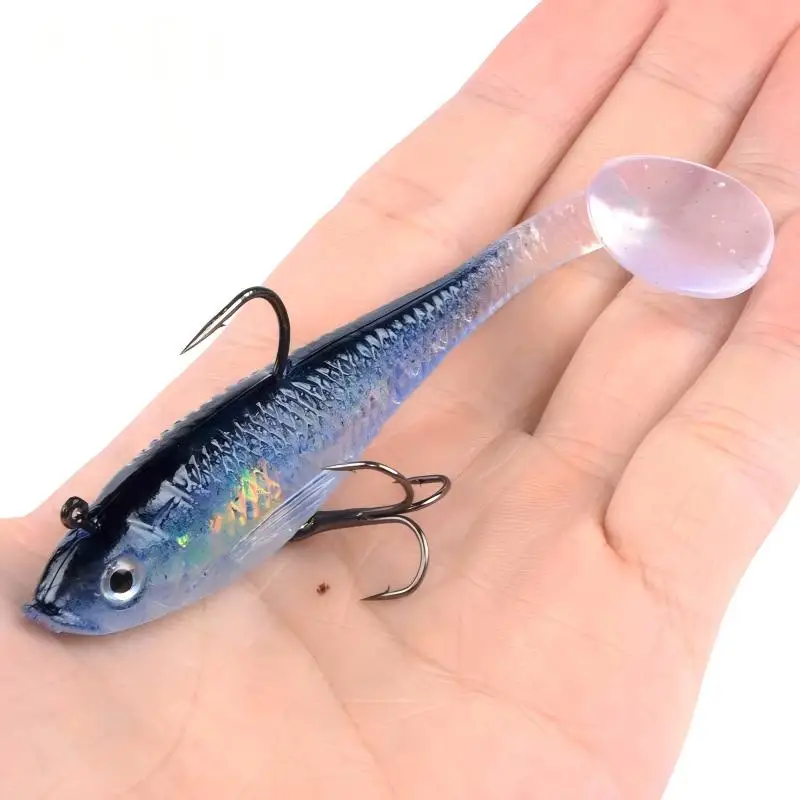 CHEERY T Tail Soft Swimbait Fishing Bait, for Bass 、 、 Artificial ABS Pencil Lure - detail 1