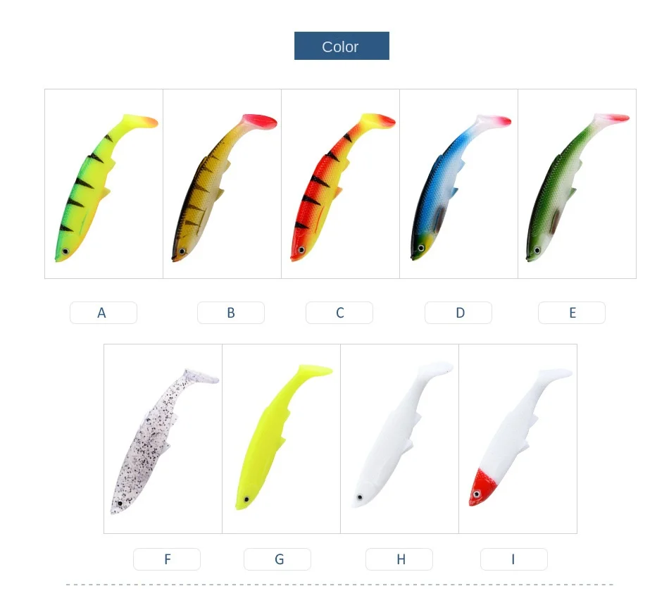 CHEERY Paddle Tail Soft Lure Fishing Bait 12CM for Bass 、 ABS Pencil Lure - view 16
