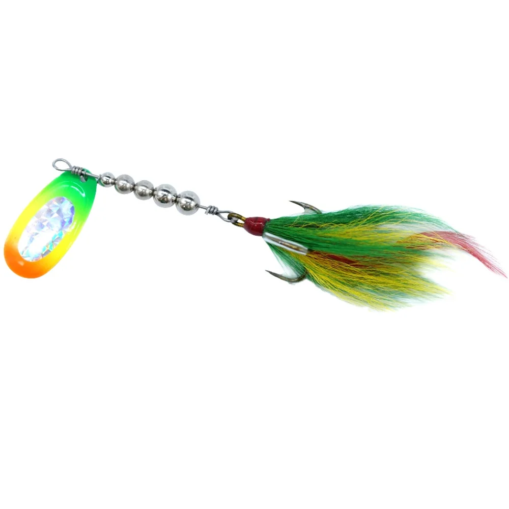 19g Rotating Indiana Blade Metal Lure Bass Freshwater Top Water