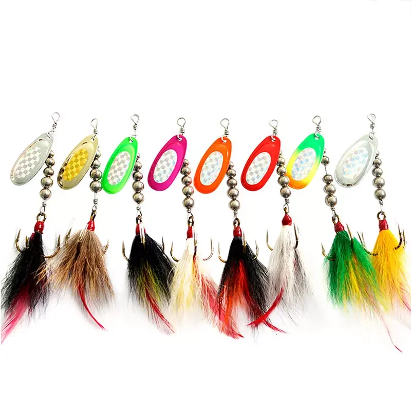 19g Rotating Indiana Blade Metal Lure Bass Freshwater Top Water ABS Pencil Lure - view 2