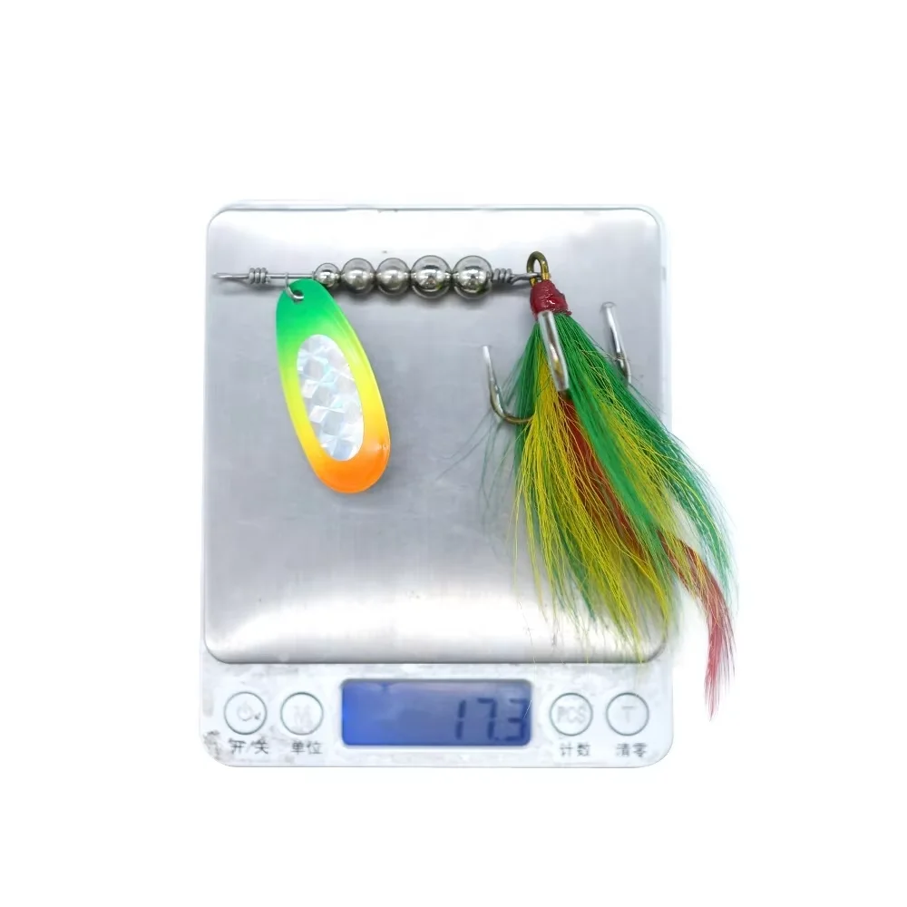 19g Rotating Indiana Blade Metal Lure Bass Freshwater Top Water ABS Pencil Lure - view 4