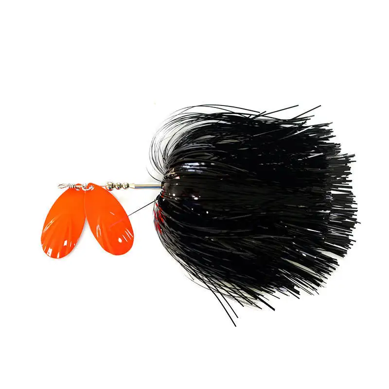CHEERY 22CM 45g Spinner Bait Musky Magnum Tinsel Brass Metal ABS Pencil Lure - view 4
