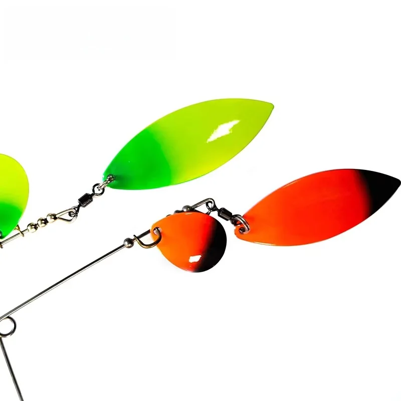 Factory Silicone 36g Rotating Spoon Freshwater Northern Musky ABS Pencil Lure - view 2