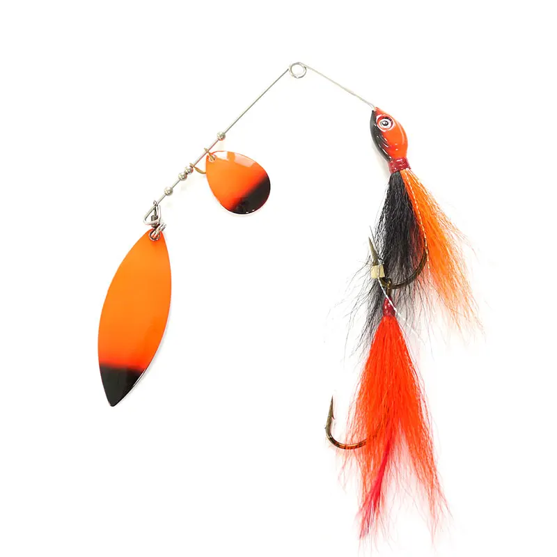 Factory Silicone 36g Rotating Spoon Freshwater Northern Musky ABS Pencil Lure - view 7