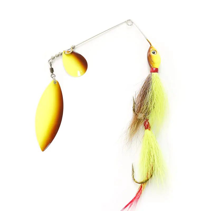 Factory Silicone 36g Rotating Spoon Freshwater Northern Musky ABS Pencil Lure - view 8