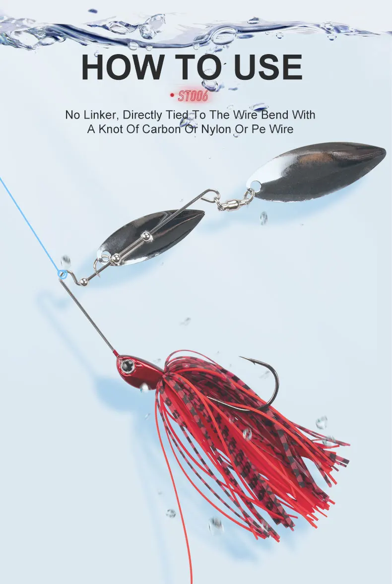 ST006 Fishing Lure UV Effect 5g 7g 10g Crushed Skirt Rubber Jig ABS Pencil Lure - view 10