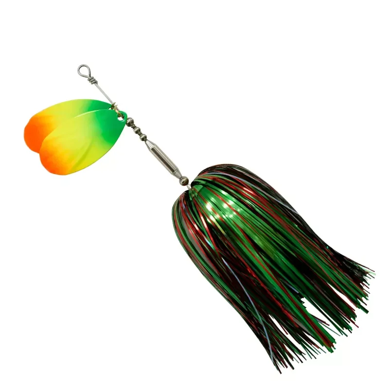 45g Double Blades Large Spoon Swim Bait Saltwater Pike Muskie ABS Pencil Lure - view 13