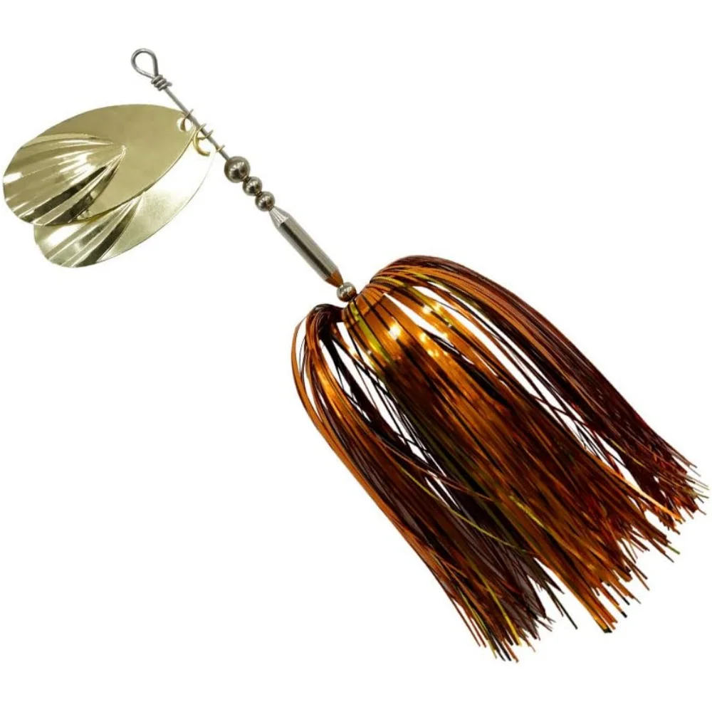 45g Double Blades Large Spoon Swim Bait Saltwater Pike Muskie ABS Pencil Lure - view 15