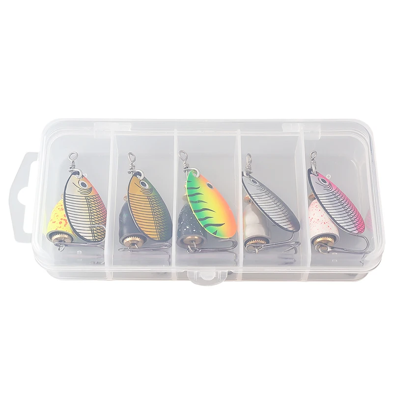 10g Spoon Spinner Fishing Lure Metal Inline Spinning Bait Blade ABS Pencil Lure - view 12