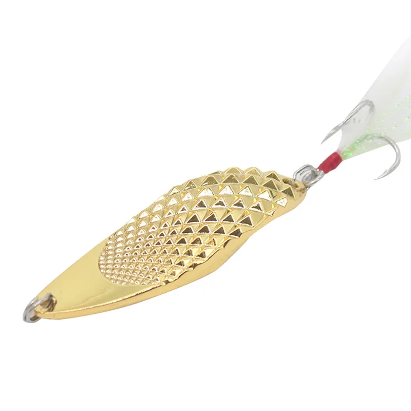 Horse Mouth Sequins Lure Fake Bait Leech Beak Bass Black Fish