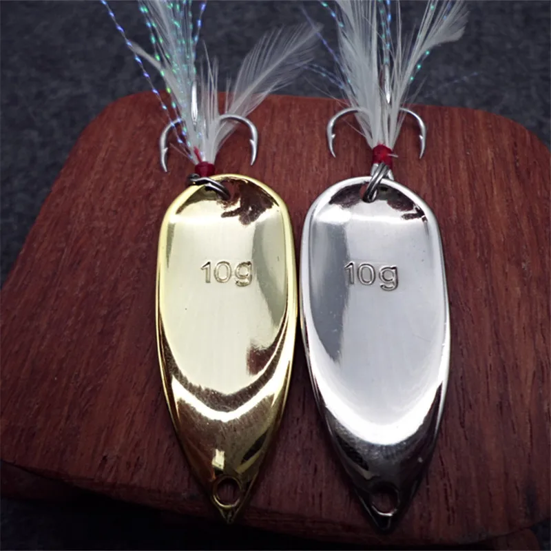 Smooth Surface Holographic Cicada Metal Spoon Lure, Ultralight
