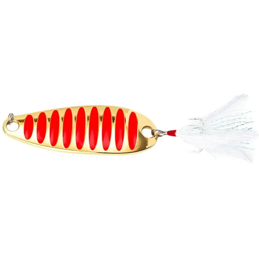 Single Curved Zinc Alloy Luya Sequin Artificial Hard Bait Lure