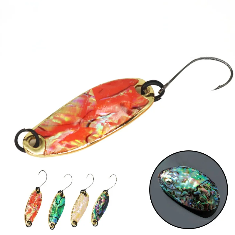 Lure Metal Bass Artificial Hard Bait with Horse Mouth Sequin