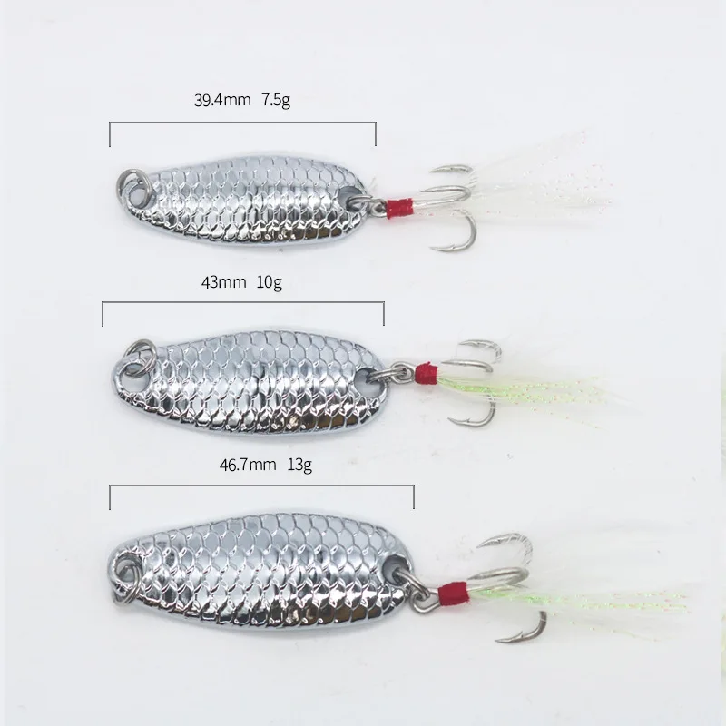 Long Scale Sequin Zinc Alloy Artificial Hard Bait Hooks Long-cast ABS Pencil Lure - view 3