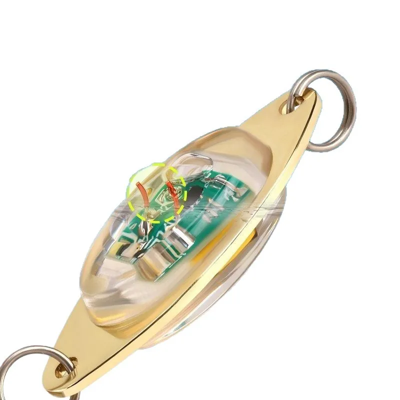 Offshore Special Underwater LED Fish Attracting Light, One-eyed Spoon & Spinner