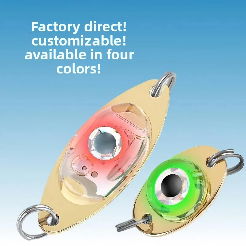 Offshore Special Underwater LED Fish Attracting Light, One-eyed Spoon & Spinner ABS Pencil Lure - view 4
