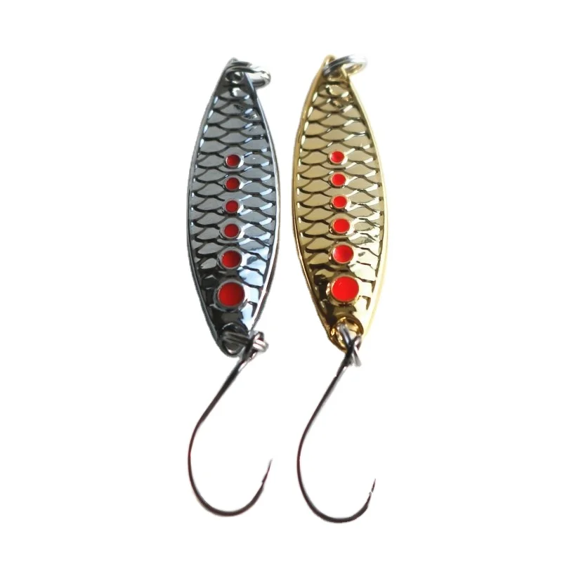 Lure Scale Leech Sequin Zinc Alloy Artificial Hard Bait Fake
