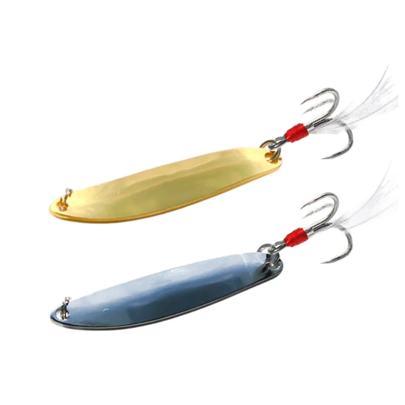 Custom Spoon Type Zinc Alloy Artificial Hard Bait Large Gram