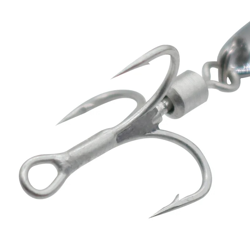 Lure DIY Texas Rig Matching Hook, Saltwater Noise Blade with ABS Pencil Lure - view 1