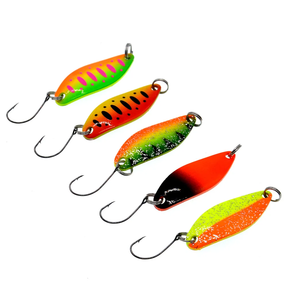 CHEERY Metal Midwater Trout Fishing Spoon Lure Hooks Printed New ABS Pencil Lure - view 7