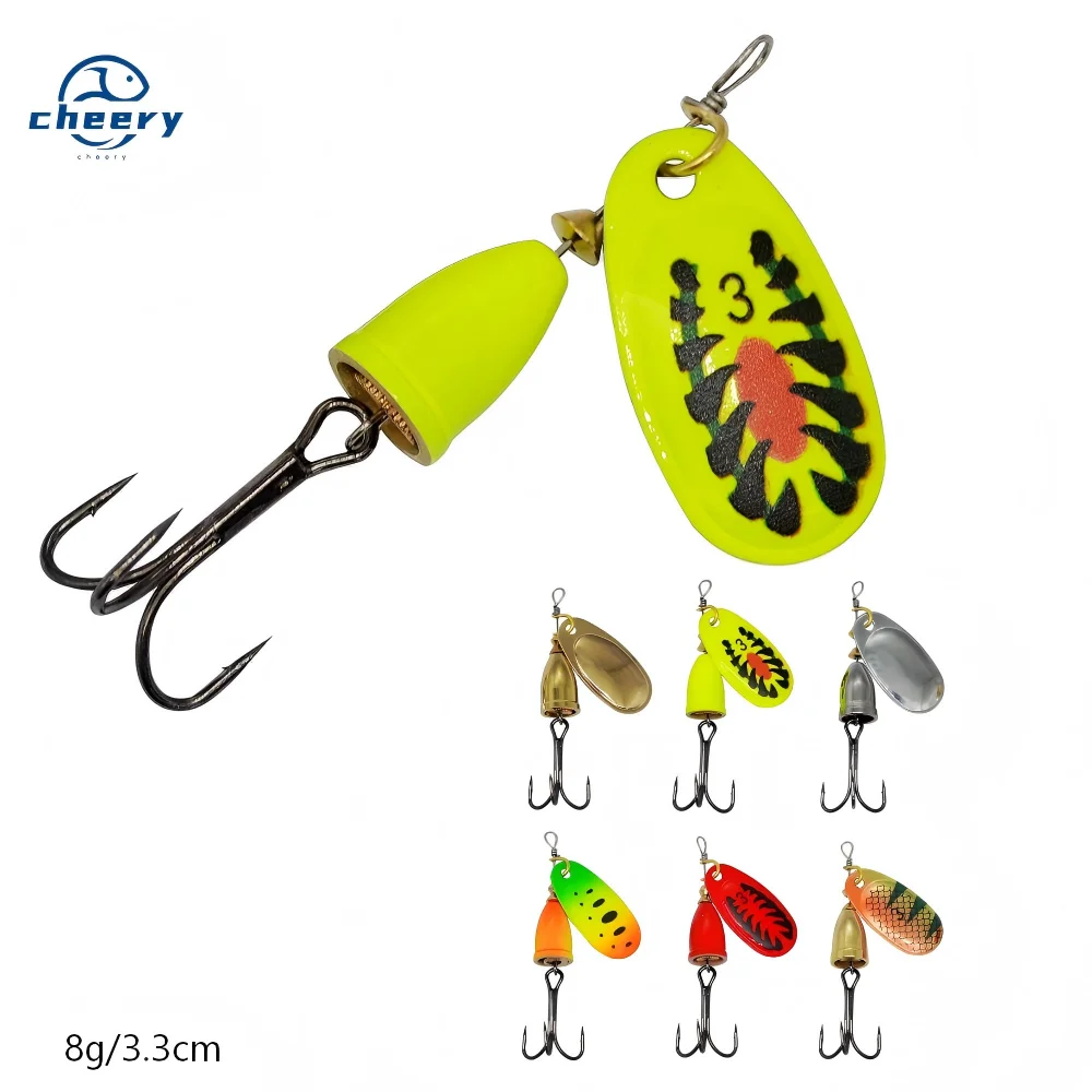 Cheery High Quality 8g 7colors Wholesale Manufacturers Bionic Spoon & Spinner ABS Pencil Lure - view 11