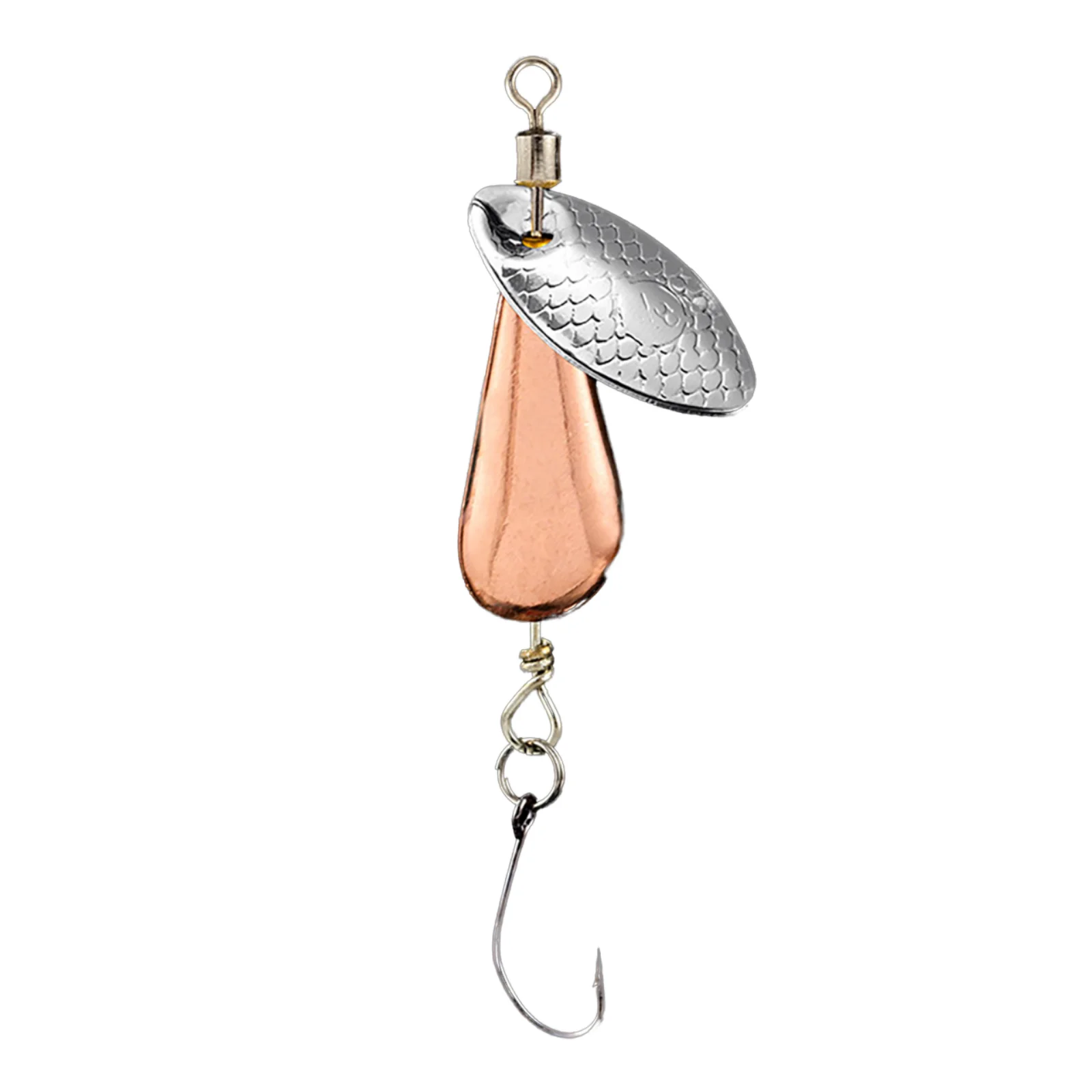 Customized 2.6g 4.6g 6.6g Colorful Lead Fishing Spoon Lures for