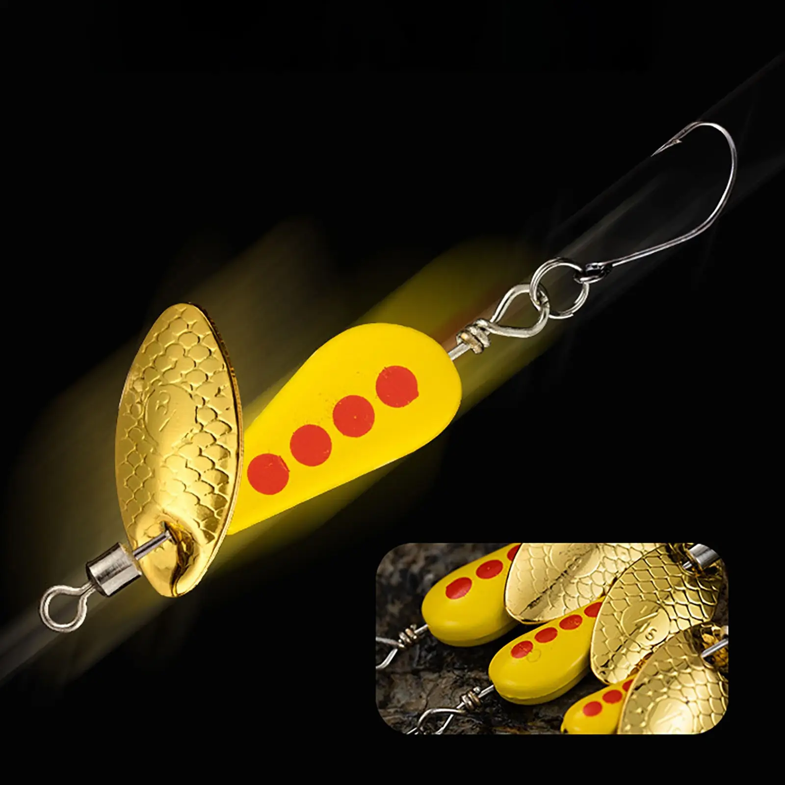 Customized 2.6g 4.6g 6.6g Colorful Lead Fishing Spoon Lures for ABS Pencil Lure - view 2