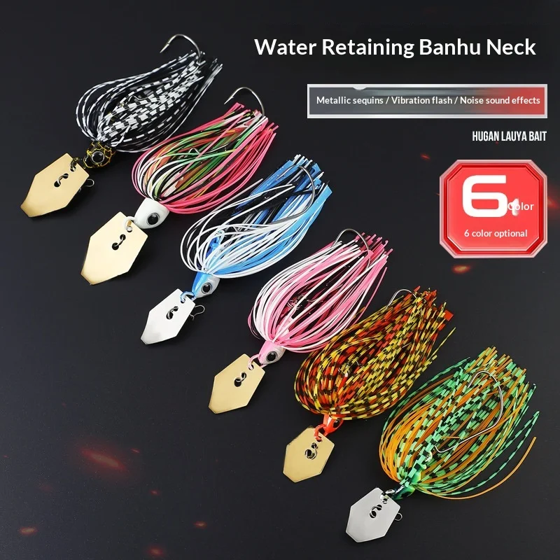 CHEERY Metal Sequin Jig Water-Blocking Board Whisker Lure Live ABS Pencil Lure - view 1