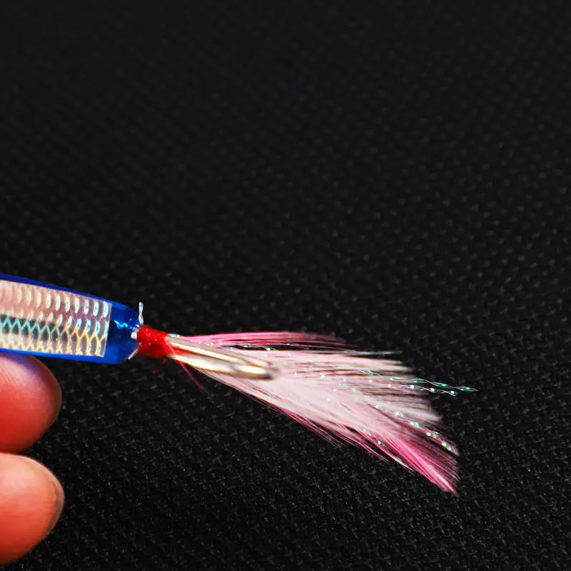 CHEERY 3+7 L075 Angler Holographic Spoon Lure-6cm/1.2g 8cm/4.7g ABS Pencil Lure - view 6