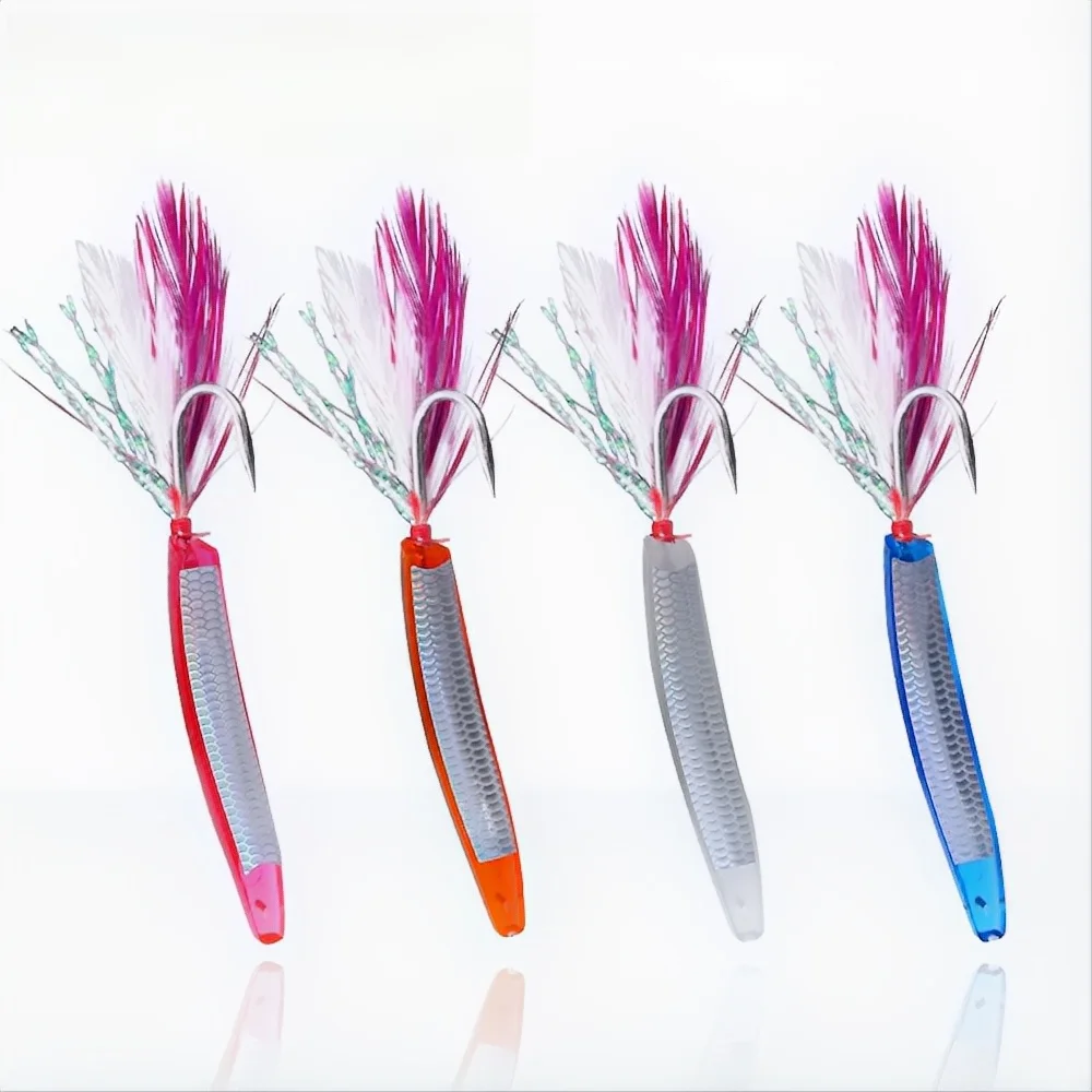 Cheery OEM 6cm 1.2g Hairpin Bow Angle Lure Saltwater Trolling ABS Pencil Lure - view 3