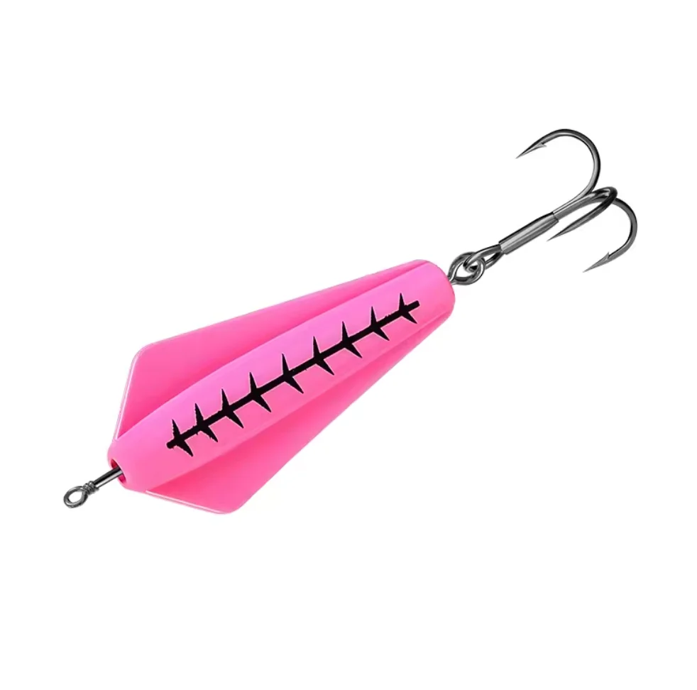 CHEERY 3.8cm 5.2cm 5.5cm 7.3cm Saltwater Trout Salmon Pike Bass Spoon & Spinner ABS Pencil Lure - view 4